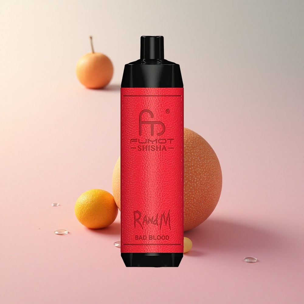 RandM Fumot Shisha 10000 Puffs Bad Blood Disposable Vape