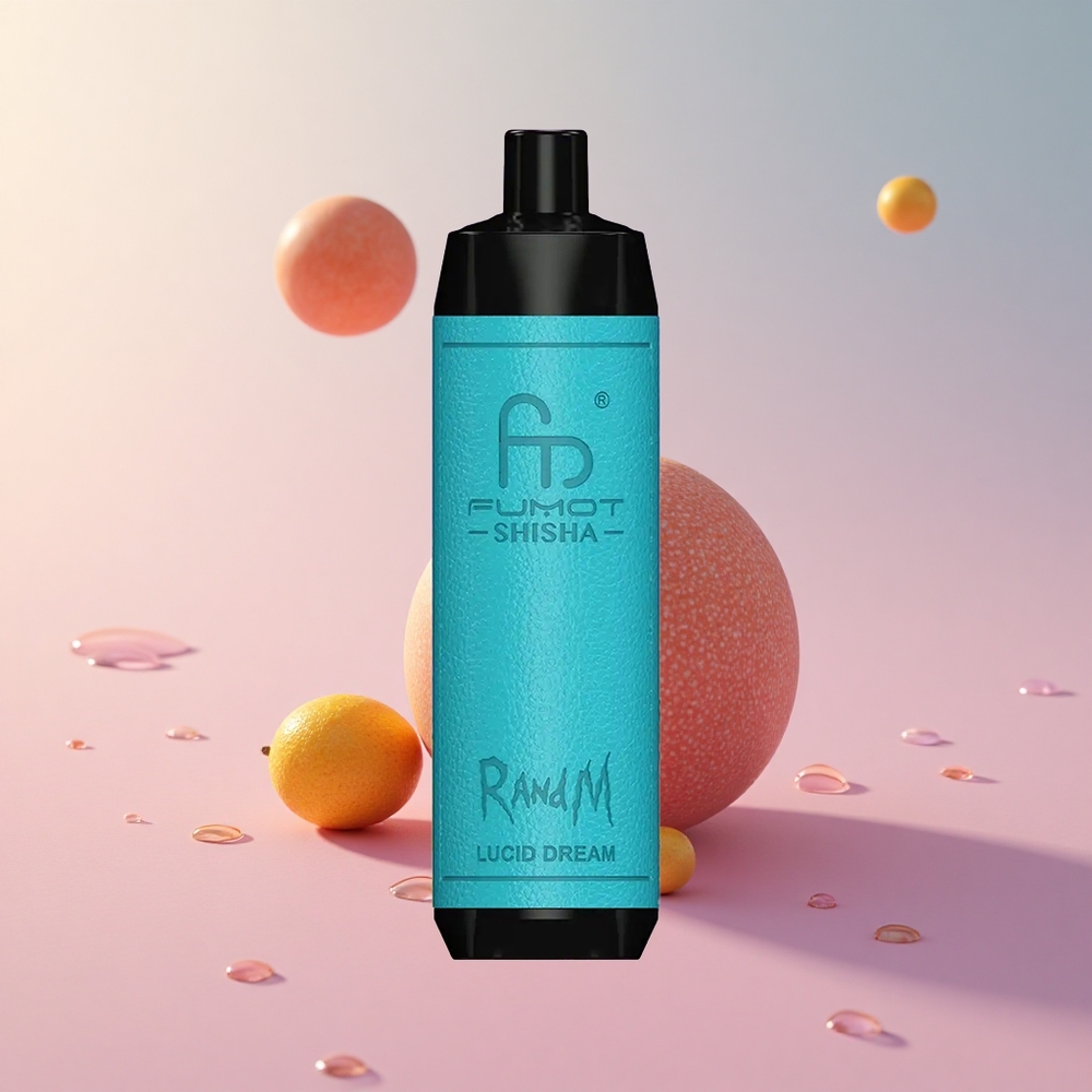 RandM Fumot Shisha 10000 Puffs Disposable Vape Lucid Dream 18ml Type-C