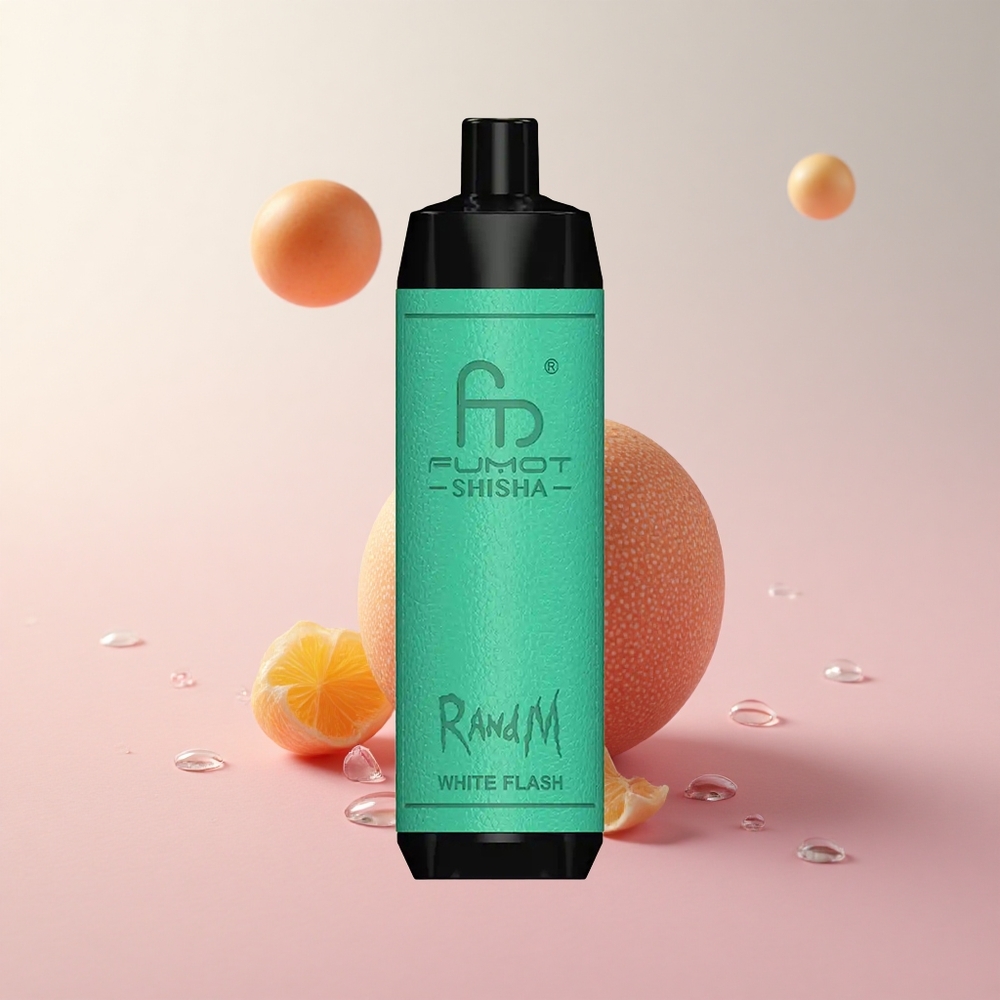 RandM Fumot Shisha 10000 Puffs White Flash Type-C