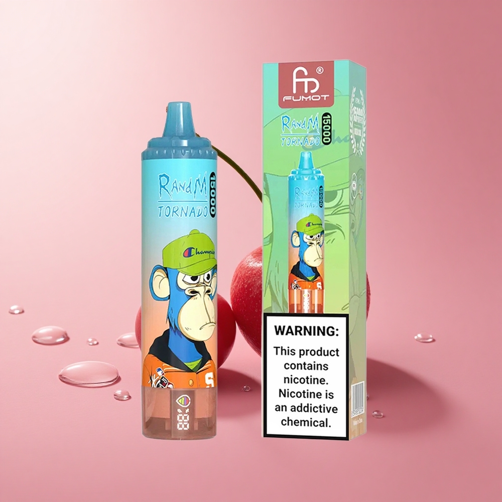 RandM Fumot Tornado 15000 Cherry Cola Mesh LCD