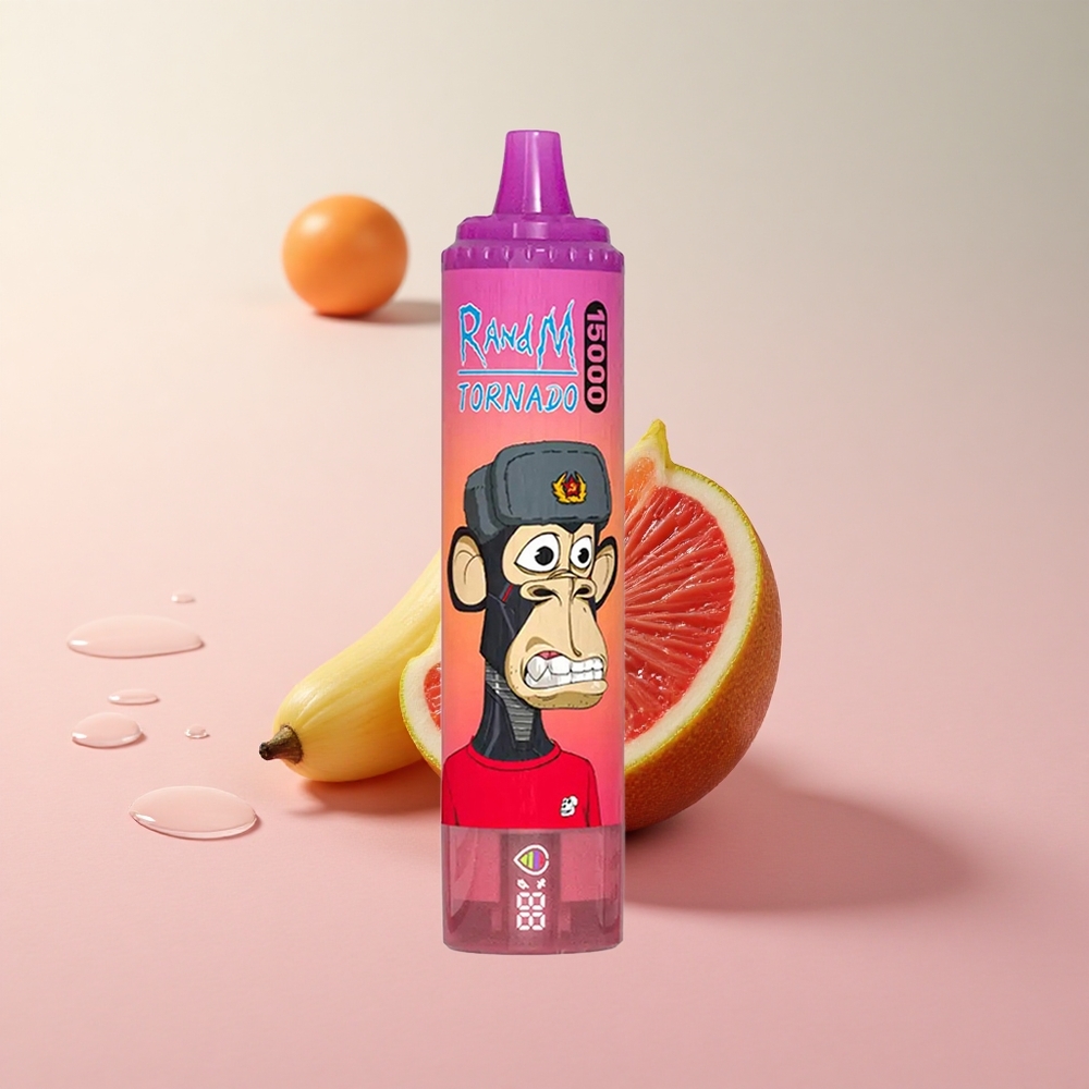 RandM Fumot Tornado 15000 Dragon Fruit LCD