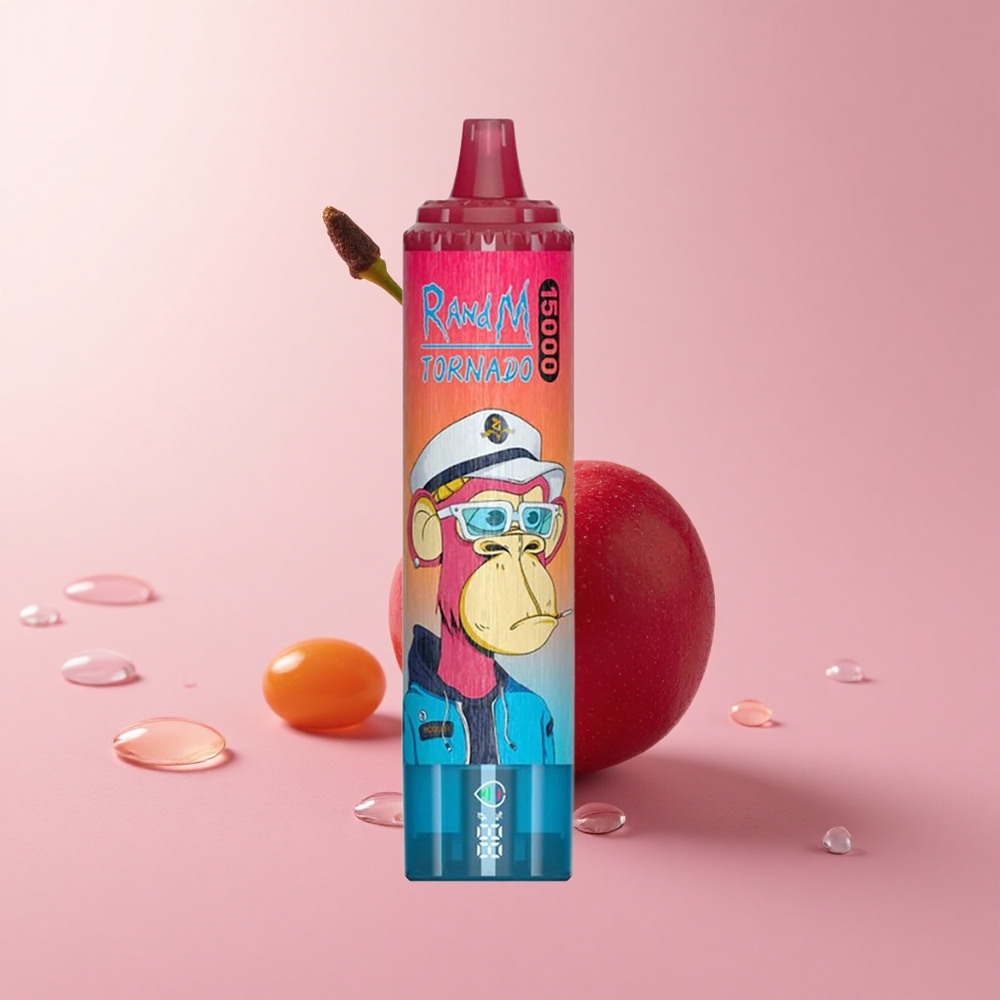 RandM Fumot Tornado 15000 LCD Cherry