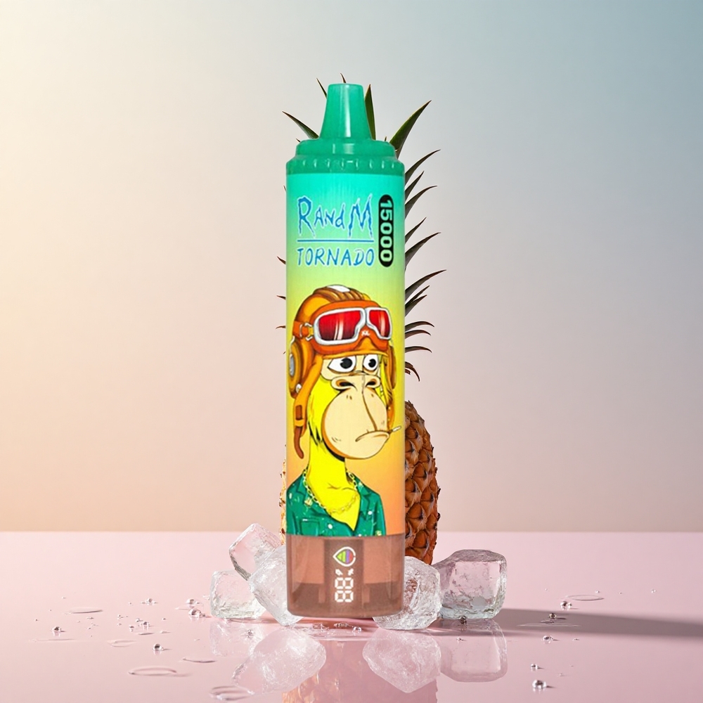 RandM Fumot Tornado 15000 Pineapple Ice LCD