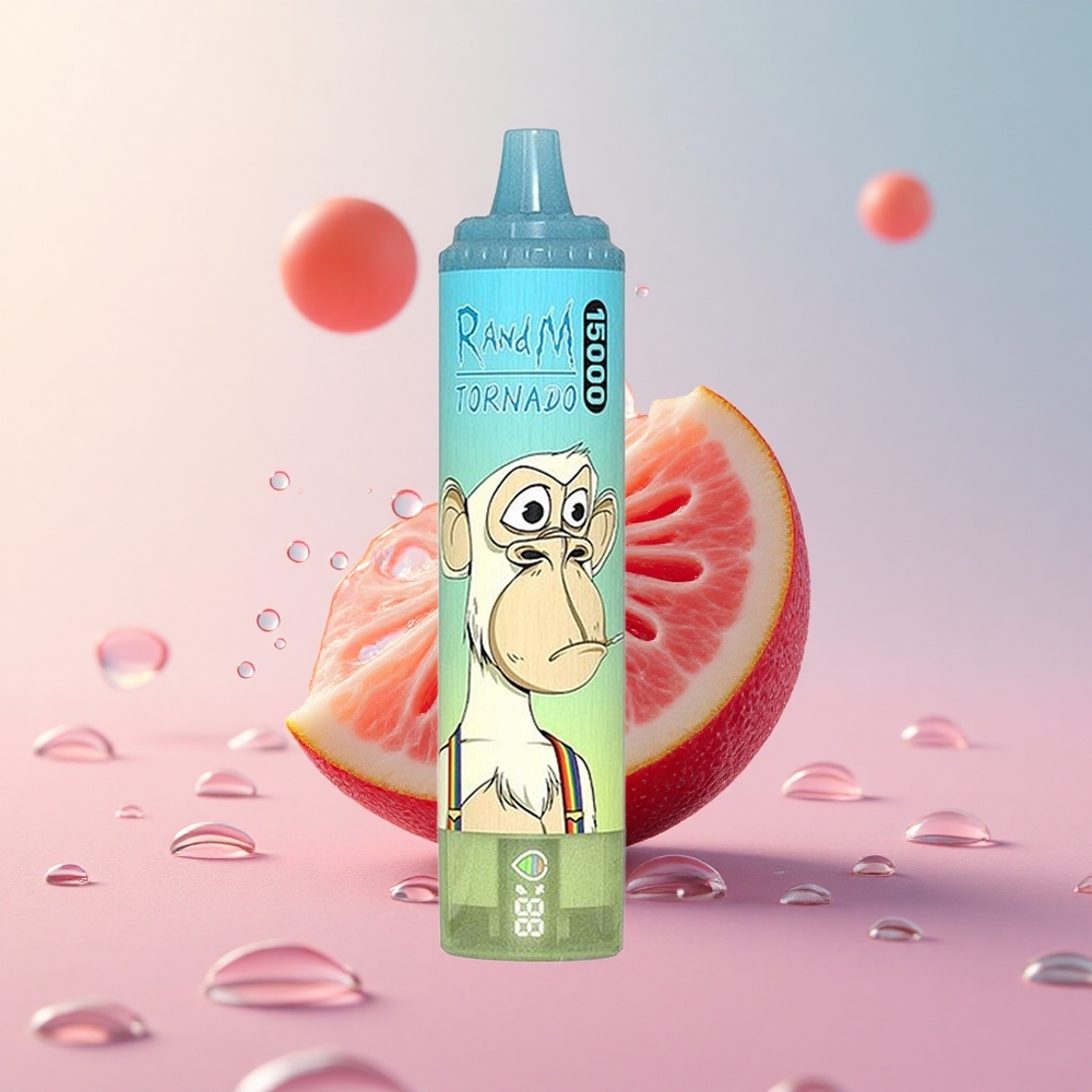 RandM Fumot Tornado 15000 Puffs Ice Pop Mesh LCD