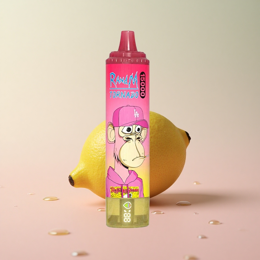 RandM Fumot Tornado 15000 Puffs Lemon LCD