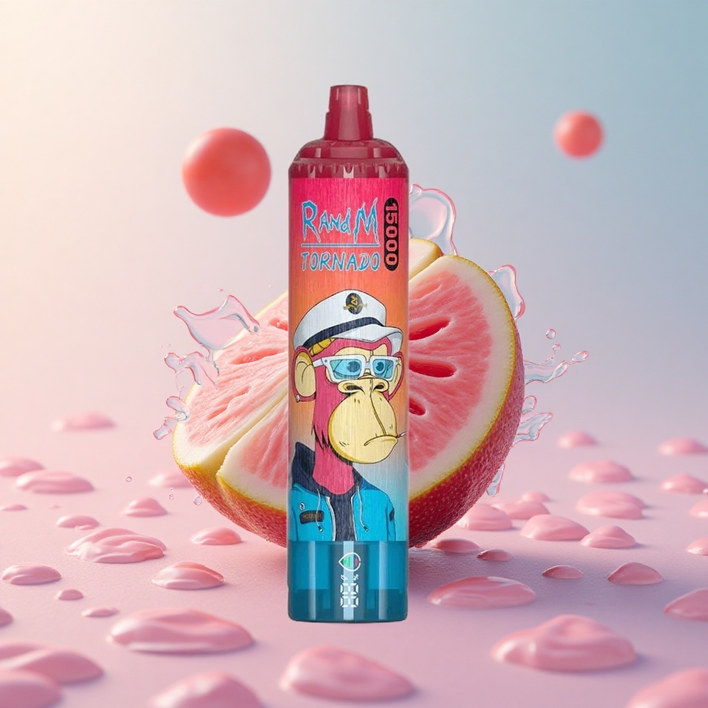 RandM Fumot Tornado 15000 Puffs Lush Ice Mesh LCD