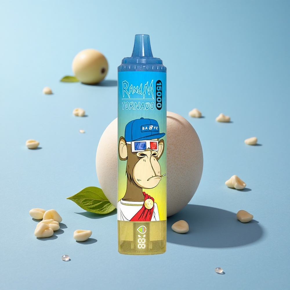 RandM Fumot Tornado 15000 Puffs Mr Blue Mesh LCD