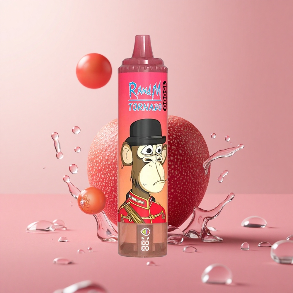 RandM Fumot Tornado 15000 Red Energy Ice LCD