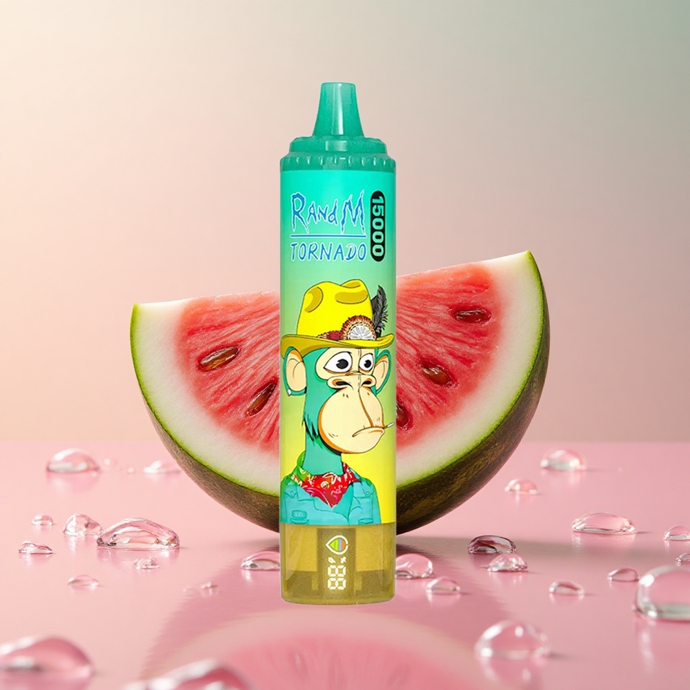 RandM Fumot Tornado 15000 Watermelon Ice LCD