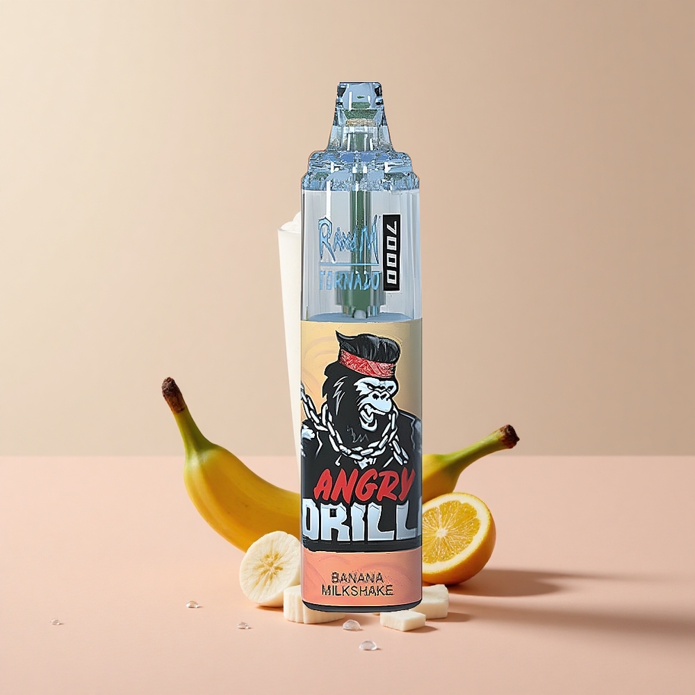 RandM Fumot Tornado 7000 Banana Milkshake Mesh Coil