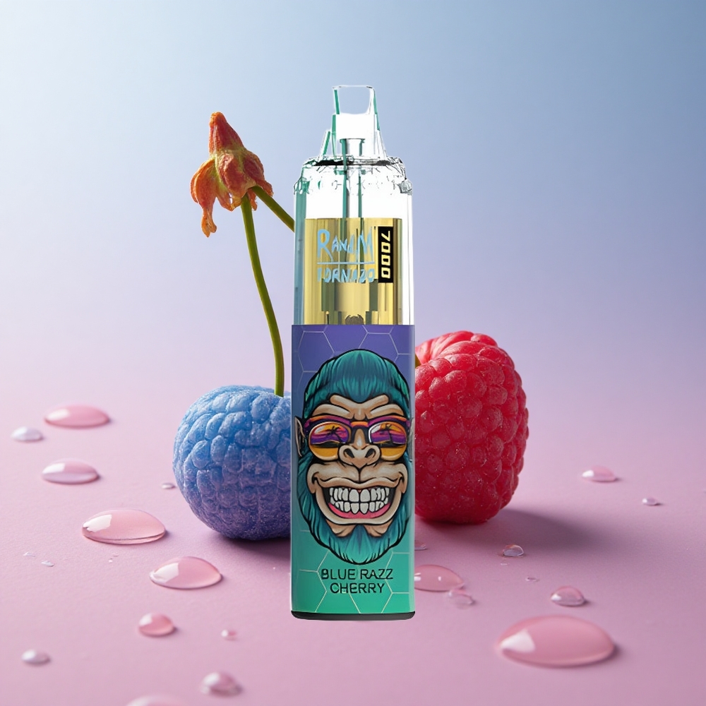 RandM Fumot Tornado 7000 Blue Razz Cherry Mesh Coil