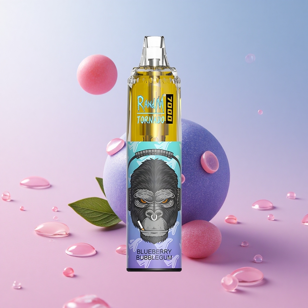 RandM Fumot Tornado 7000 Blueberry Bubblegum Mesh Coil