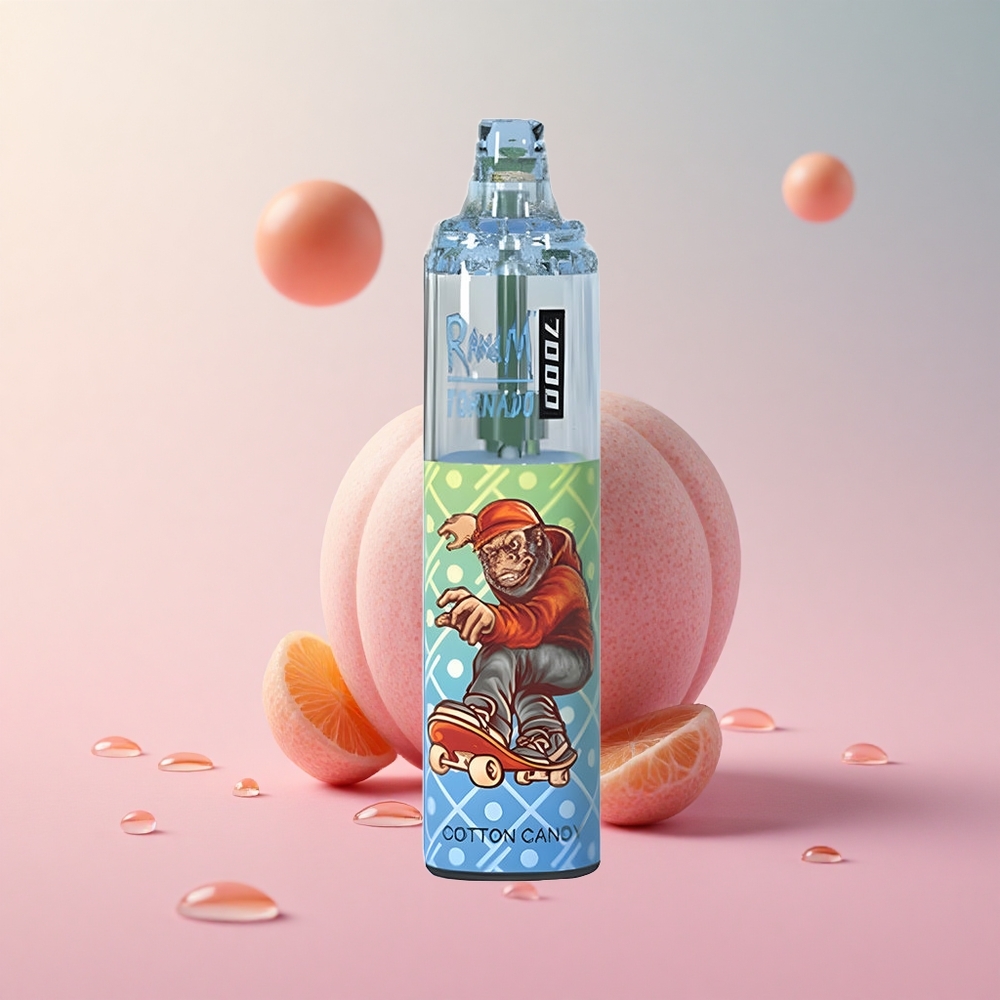 RandM Fumot Tornado 7000 Cotton Candy Mesh Coil