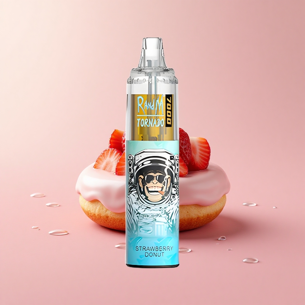 RandM Fumot Tornado 7000 Strawberry Donut Mesh Coil