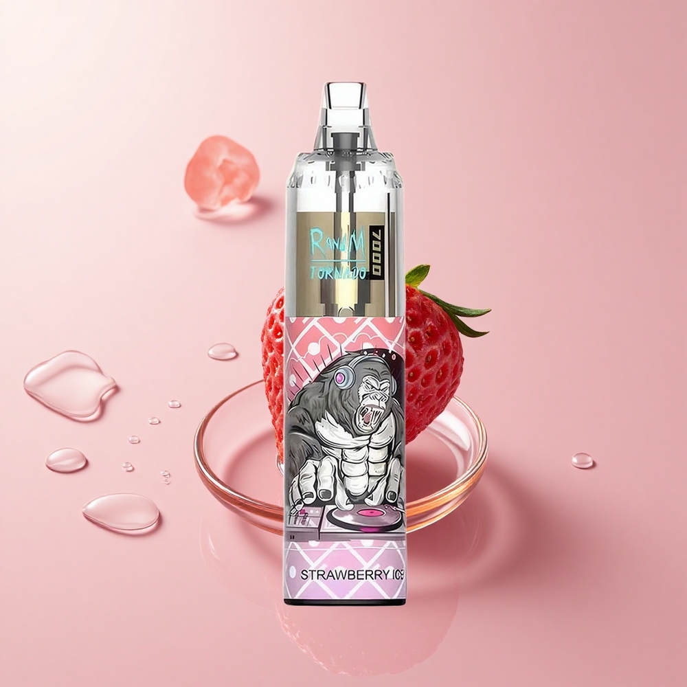 RandM Fumot Tornado 7000 Strawberry Ice Mesh Coil