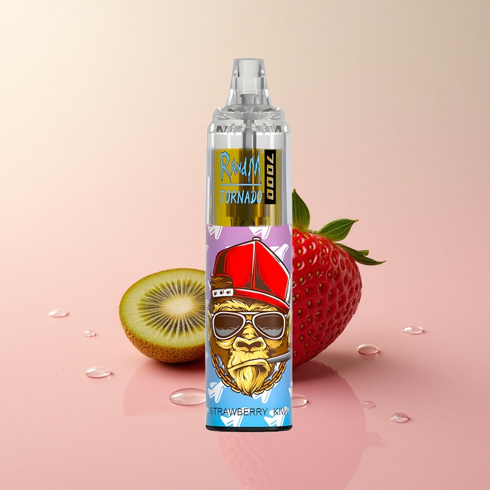 RandM Fumot Tornado 7000 Strawberry Kiwi Mesh Coil