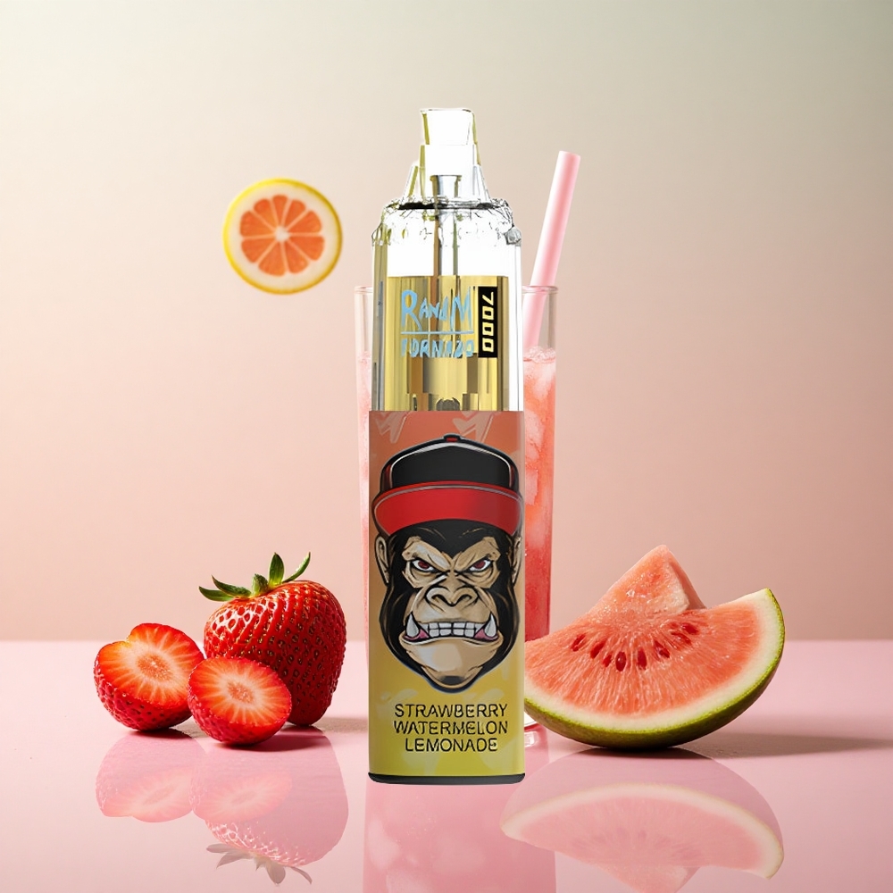 RandM Fumot Tornado 7000 Strawberry Watermelon Lemonade Mesh Coil