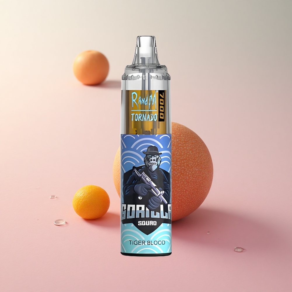 RandM Fumot Tornado 7000 Tiger Blood Mesh Coil