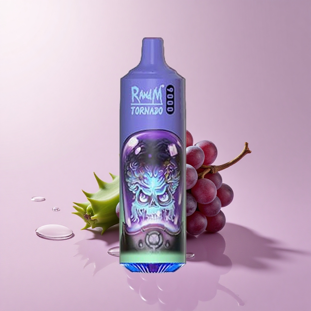 RandM Fumot Tornado 9000 Aloe Grape Mesh RGB