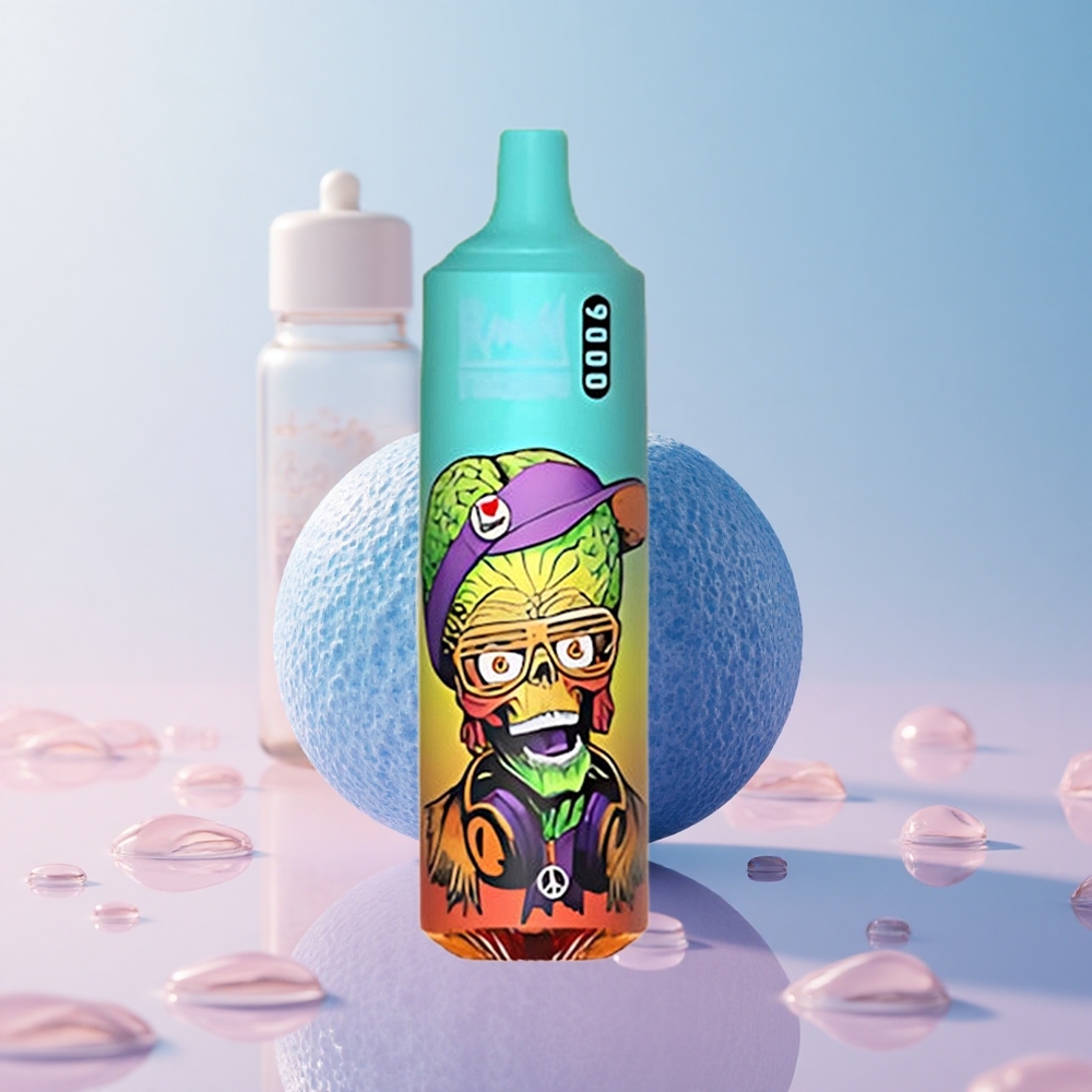 RandM Fumot Tornado 9000 Puffs Bluelicious Ice RGB Mesh