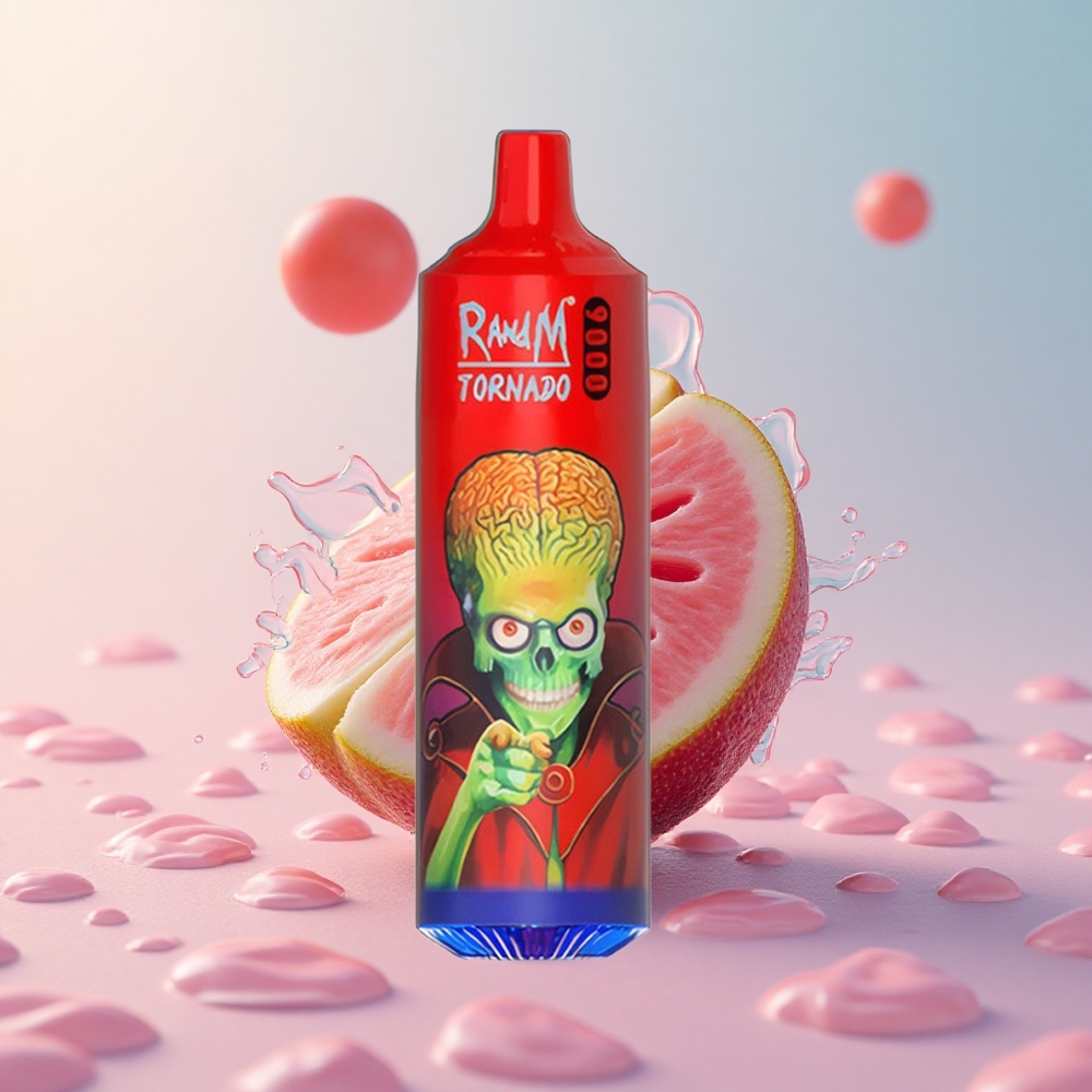 RandM Fumot Tornado 9000 Puffs Lush Ice RGB Display