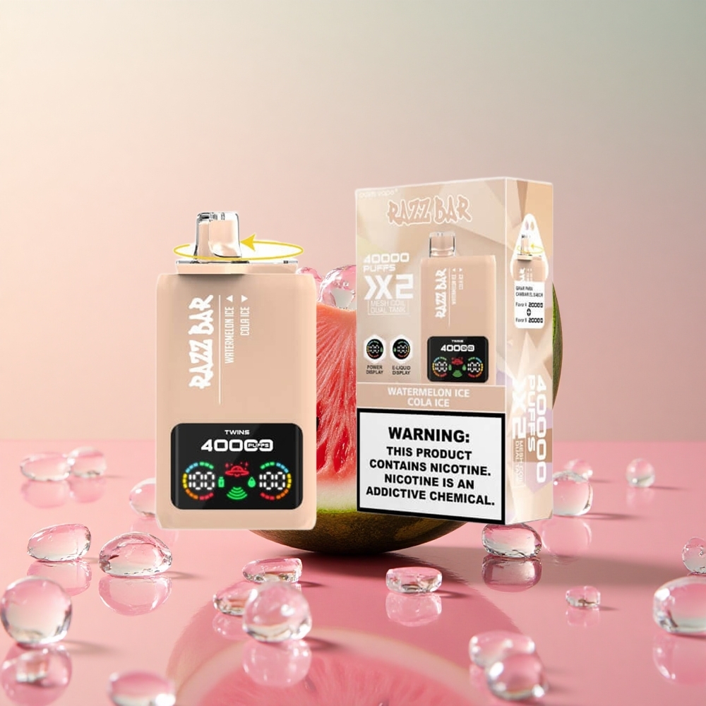 Razz Bar 40000 Puffs Watermelon Ice Cola Ice Mesh Coil