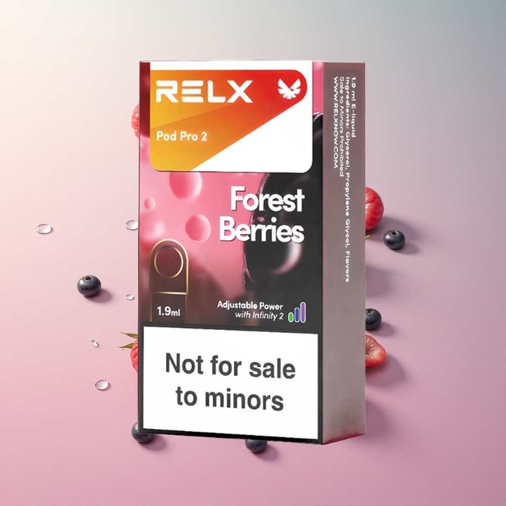 Relx Pod Pro 2 600 Forest Berries 0% Nicotine