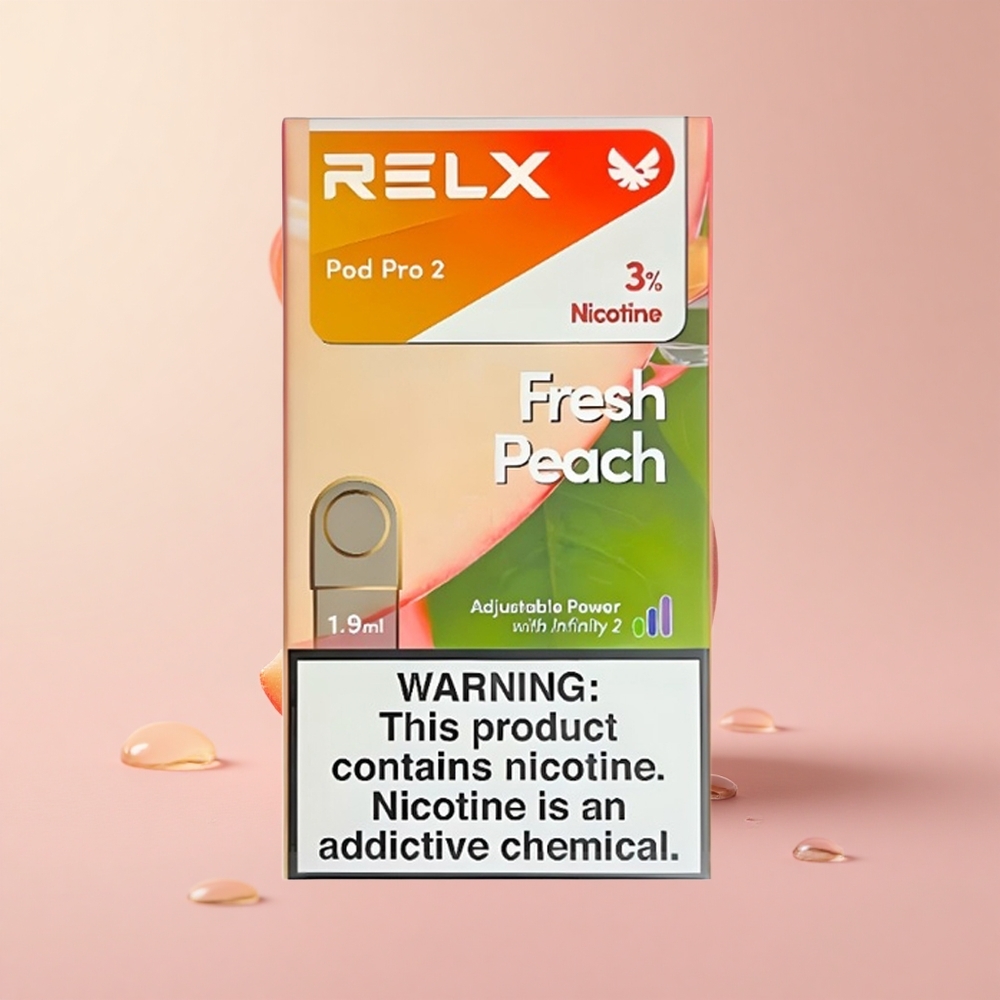 Relx Pod Pro 2 600 Fresh Peach 3% 3Nicotine