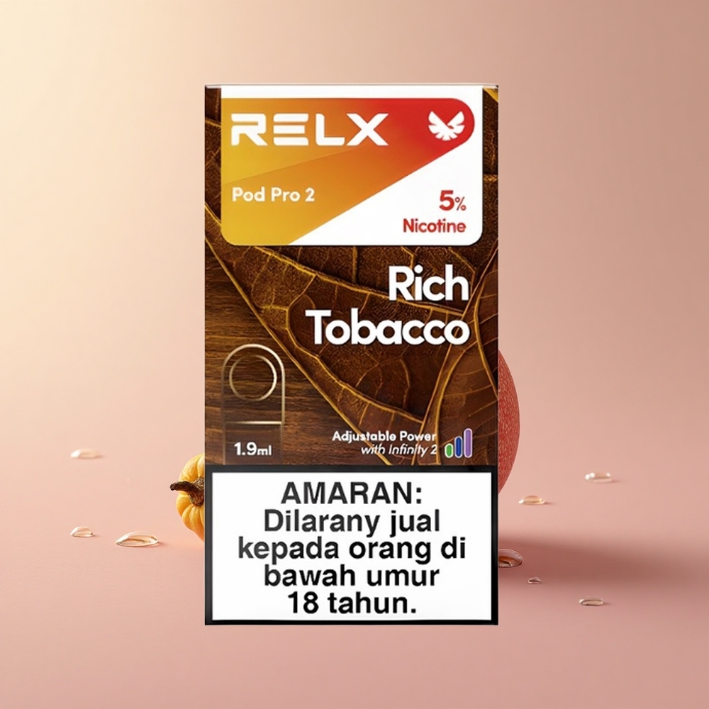 Relx Pod Pro 2 600 Rich Tobacco 3 Voltage