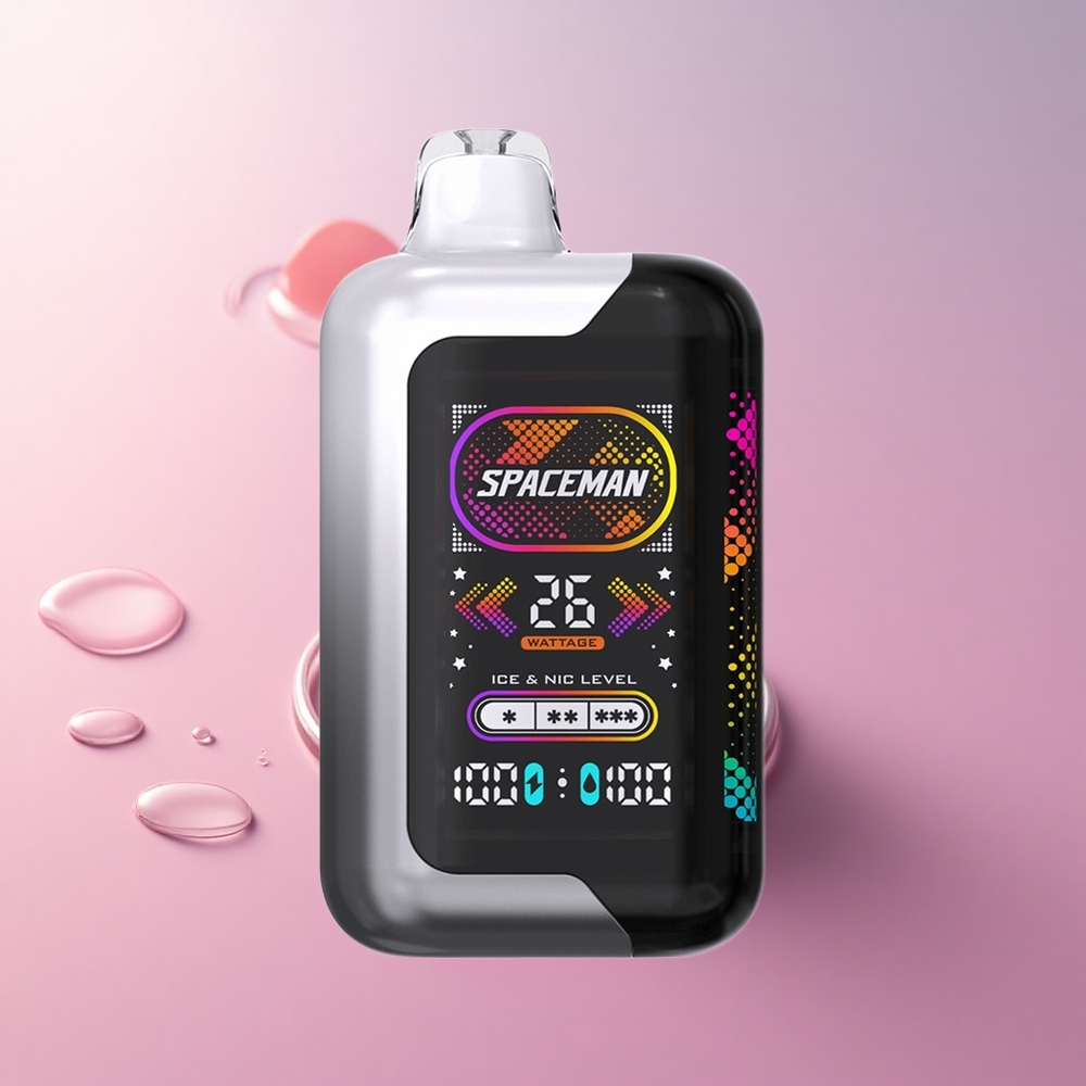 SMOK SPACEMAN SP40000 Blackberry Razz 2.28" Ultra-Large LED Screen