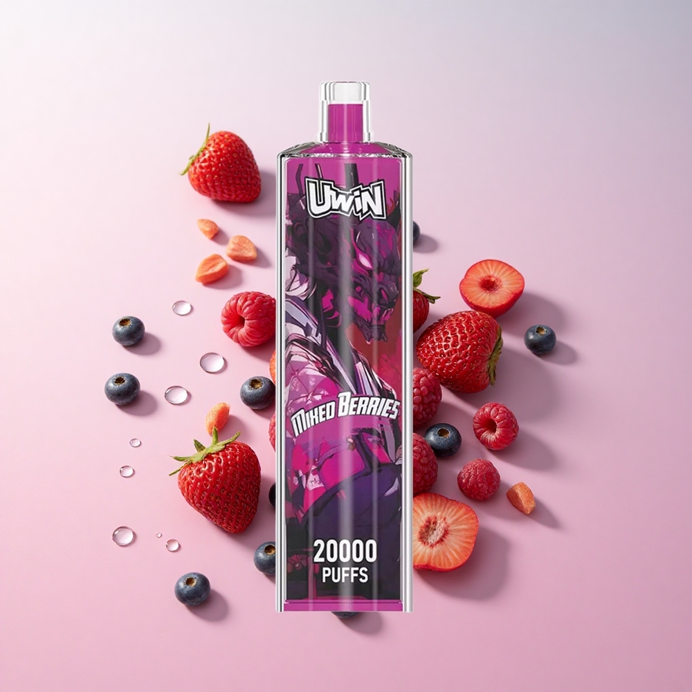 Uwin Shisha Crystal 20000 Mixed Berries Mesh Coil