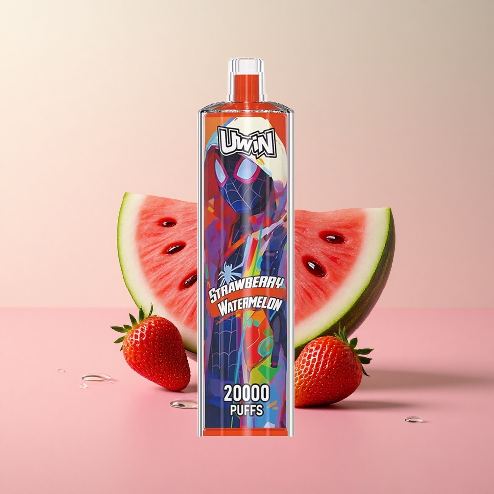 Uwin Shisha Crystal 20000 Strawberry Watermelon Mesh Coil
