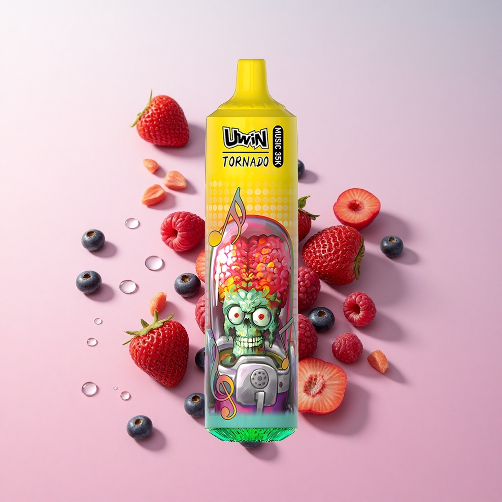 Uwin Tornado 35K Mixed Berries 600mAh battery 1.0 Ohm resistance coil