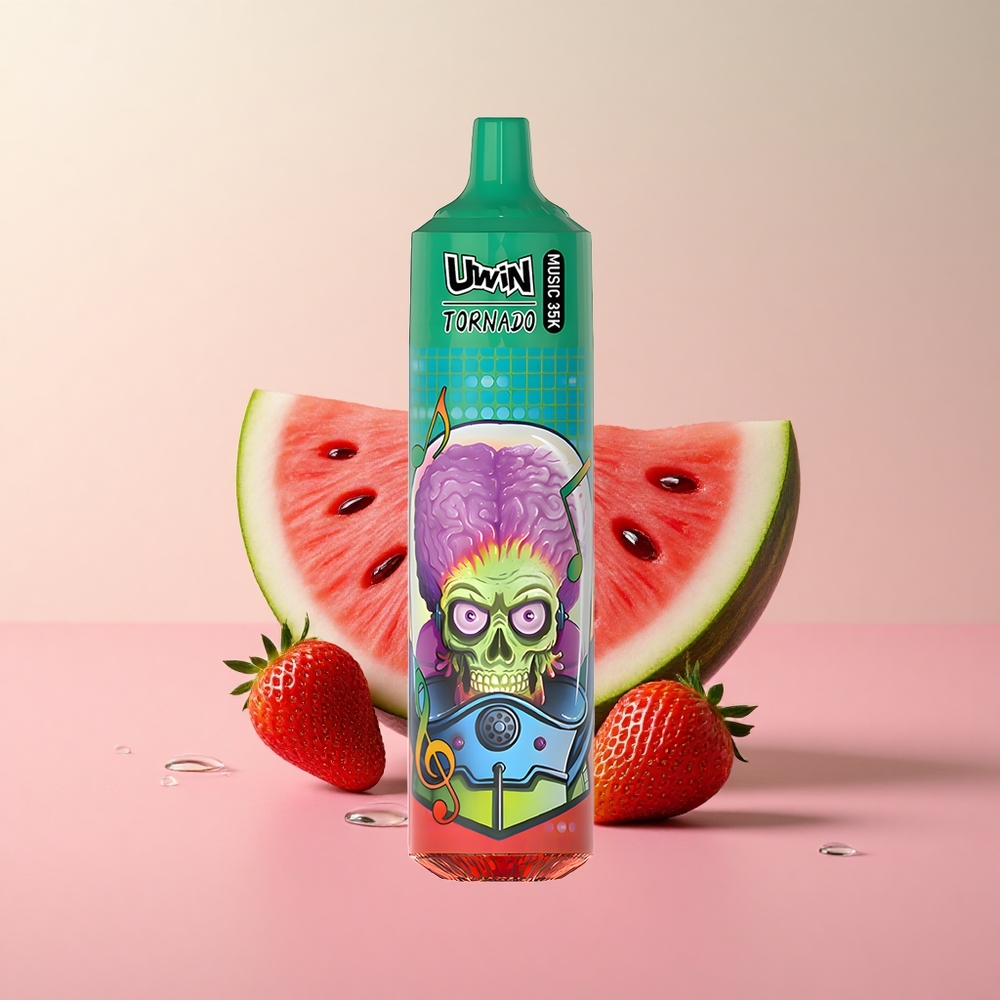Uwin Tornado 35K Strawberry Watermelon Music Disposable Vape