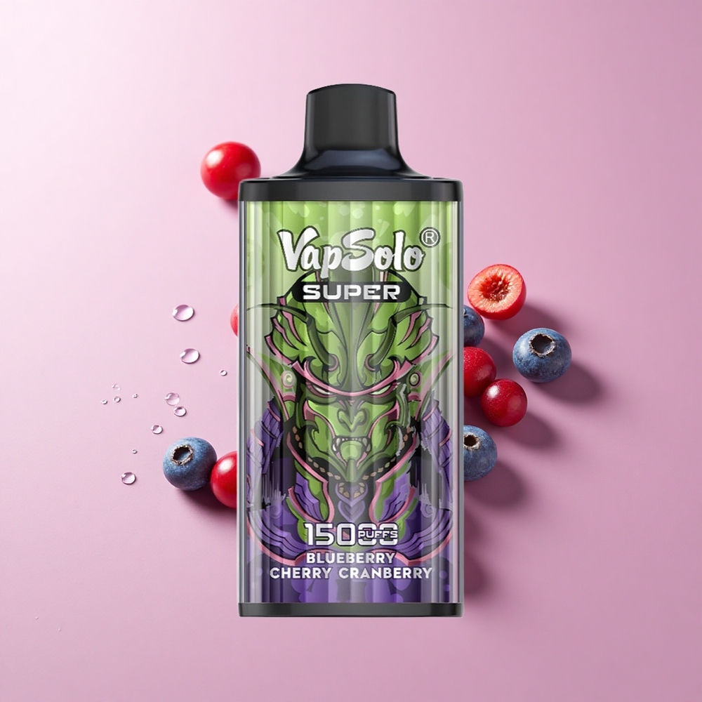 Vapsolo Super 15000 Blueberry Cherry Cranberry 40ml E-Liquid Type-C