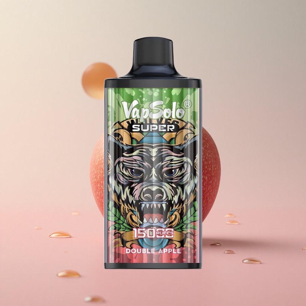Vapsolo Super 15000 Puffs Double Apple Mesh Coil