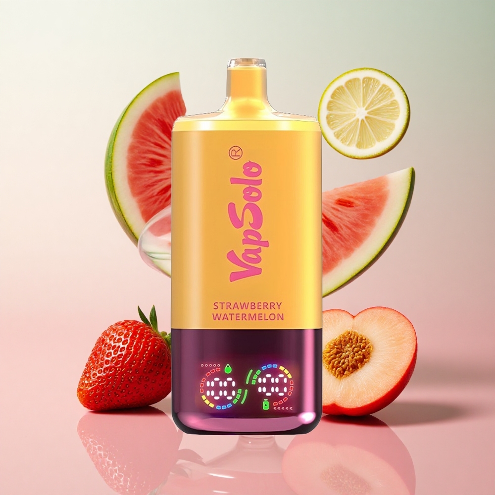 VapSolo Triple 30000 Strawberry Watermelon & Lemon Peach 40ml