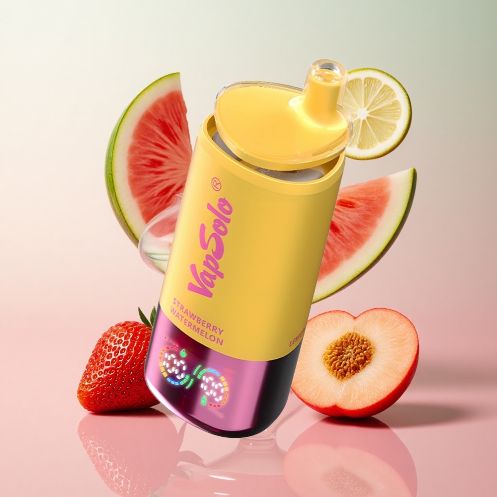 VapSolo Triple 30000 Strawberry Watermelon & Lemon Peach 40ml