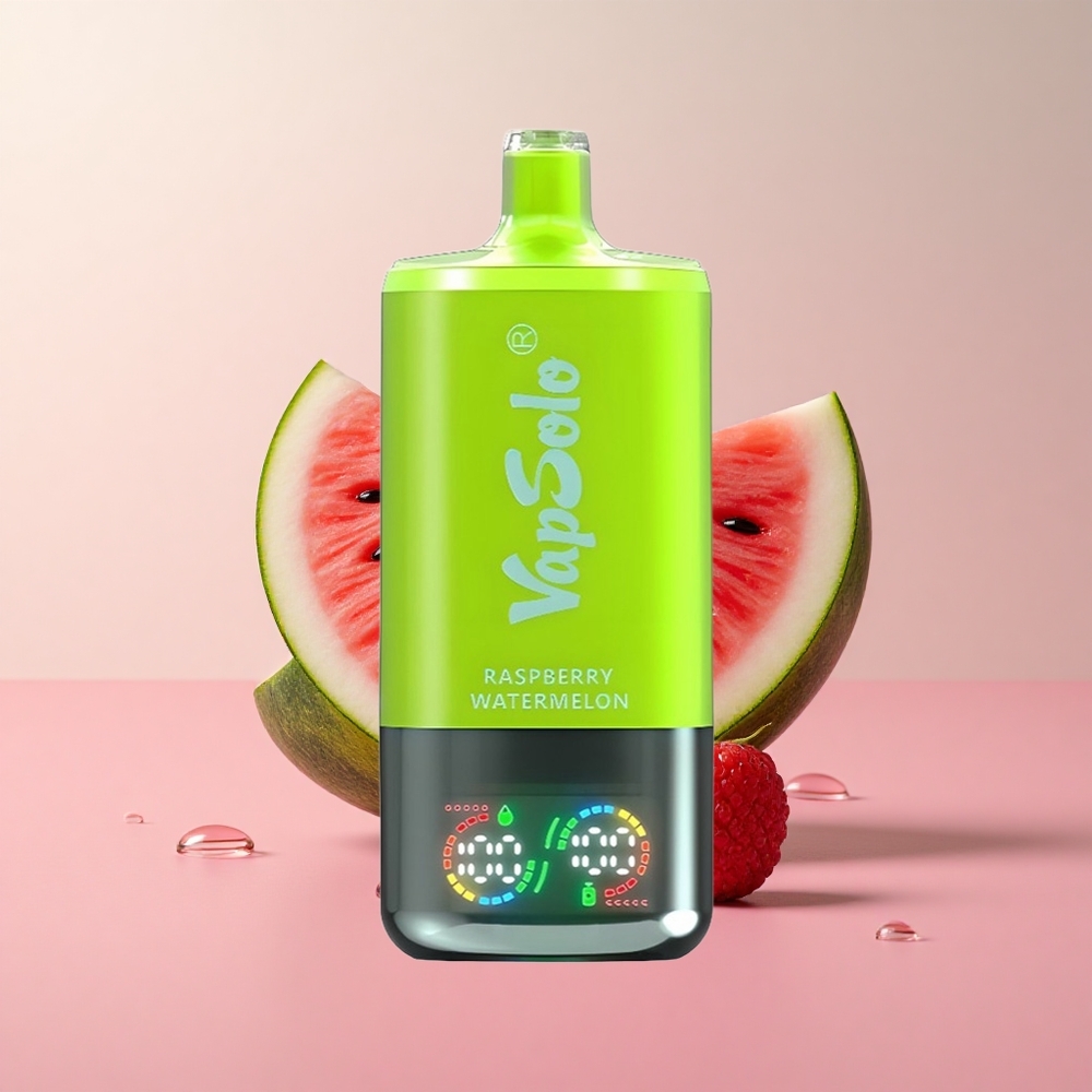 Vapsolo Triple 30000 Puffs Raspberry Watermelon 40ml