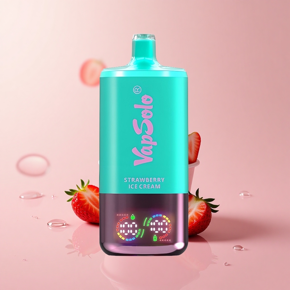 Vapsolo Triple 30000 Puffs Strawberry Ice Cream