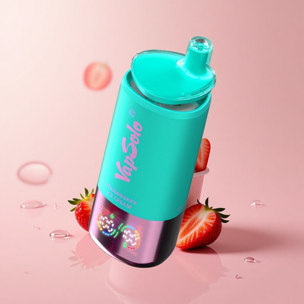 Vapsolo Triple 30000 Puffs Strawberry Ice Cream