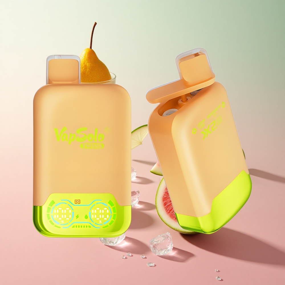 Vapsolo Twins 20000 Puffs Lemon Lime & Watermelon Ice Dual Tank