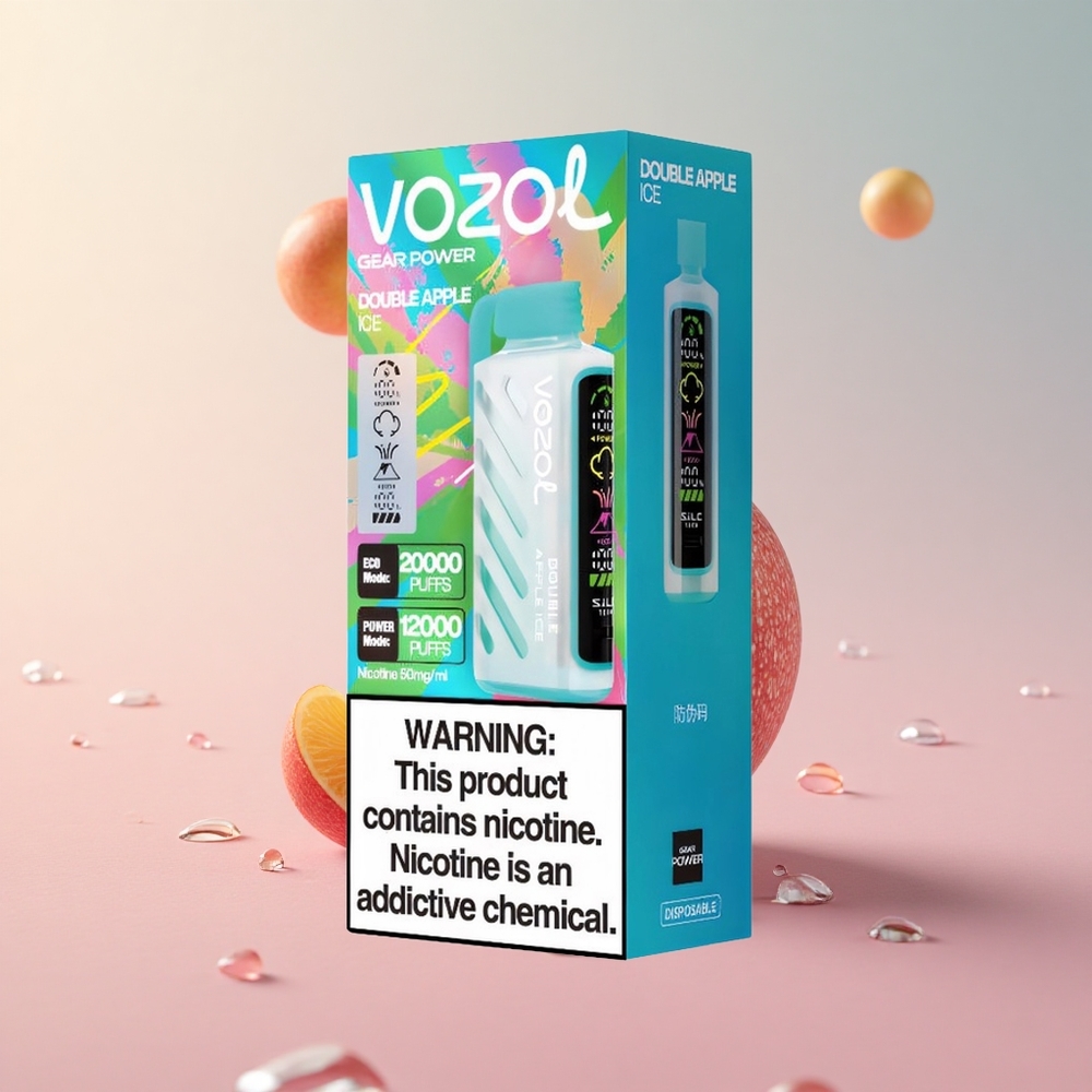 VOZOL Gear 20000 Puffs Double Apple Ice Dual Mesh