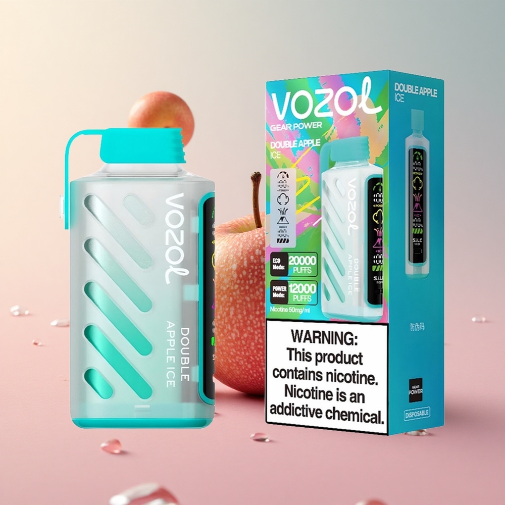 VOZOL Gear 20000 Puffs Double Apple Ice Dual Mesh