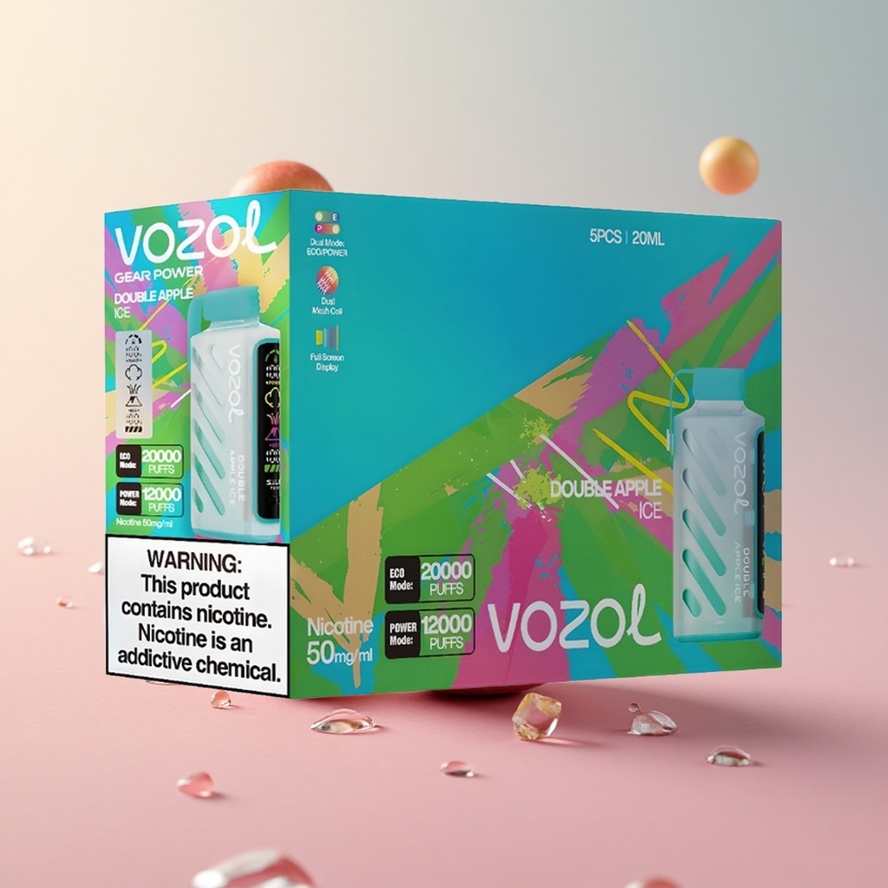 VOZOL Gear 20000 Puffs Double Apple Ice Dual Mesh