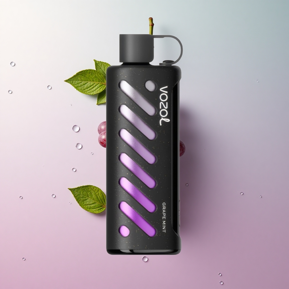 VOZOL Gear 25000 Grape Mint Dual Mesh Disposable Vape