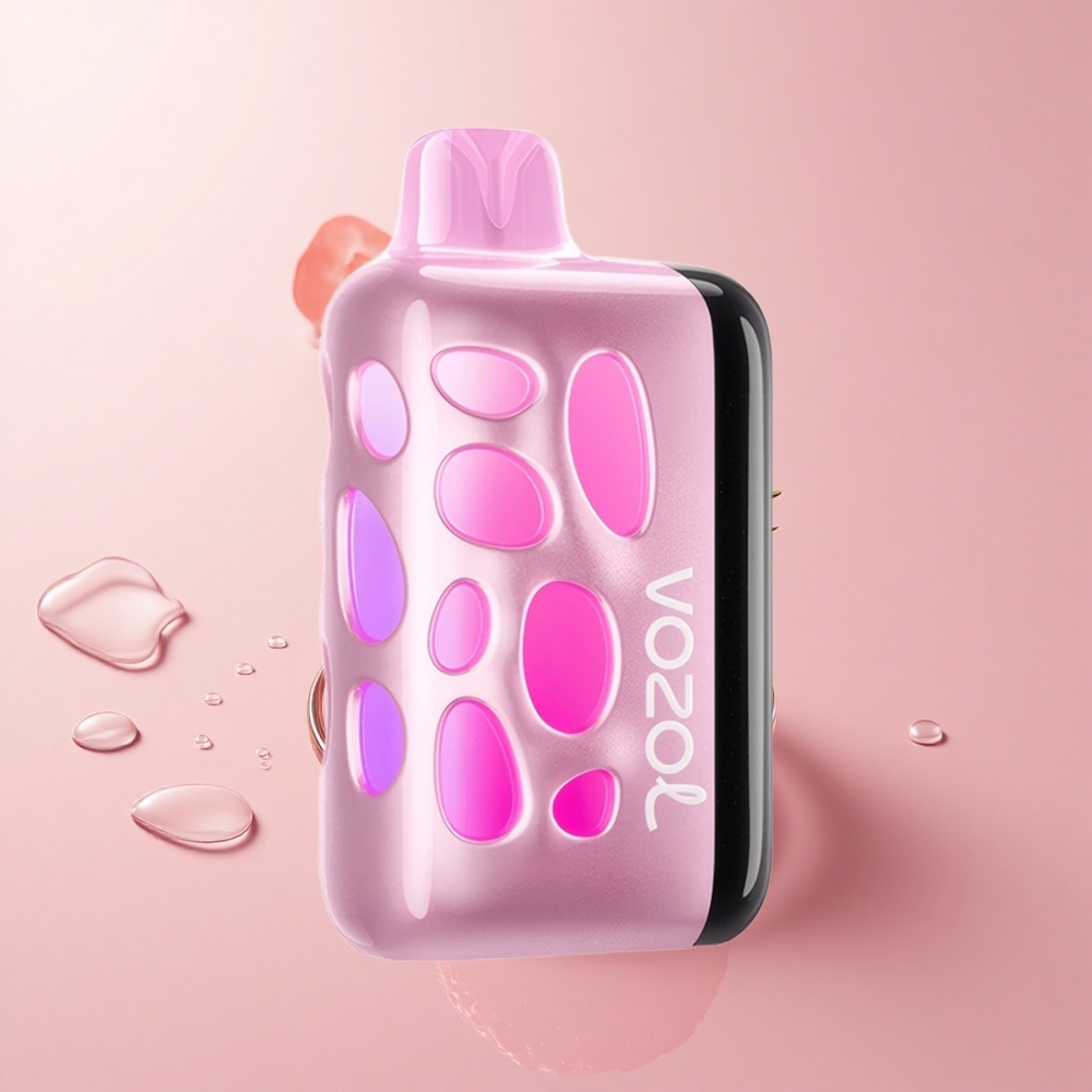 VOZOL RAVE 40000 Disposable 1000mAh Strawberry Ice Beat-Synced Party Mode