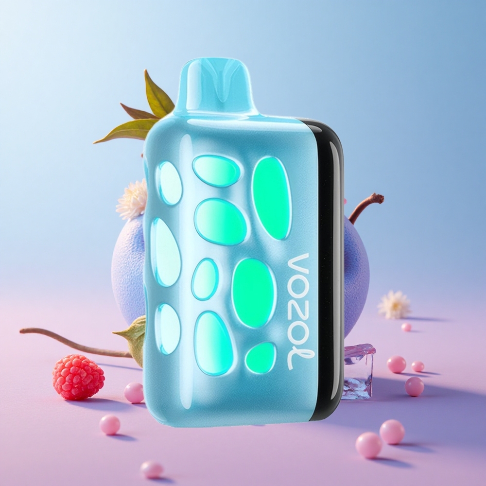 VOZOL RAVE 40000 Disposable Blue Razz Ice Glow Eclipse