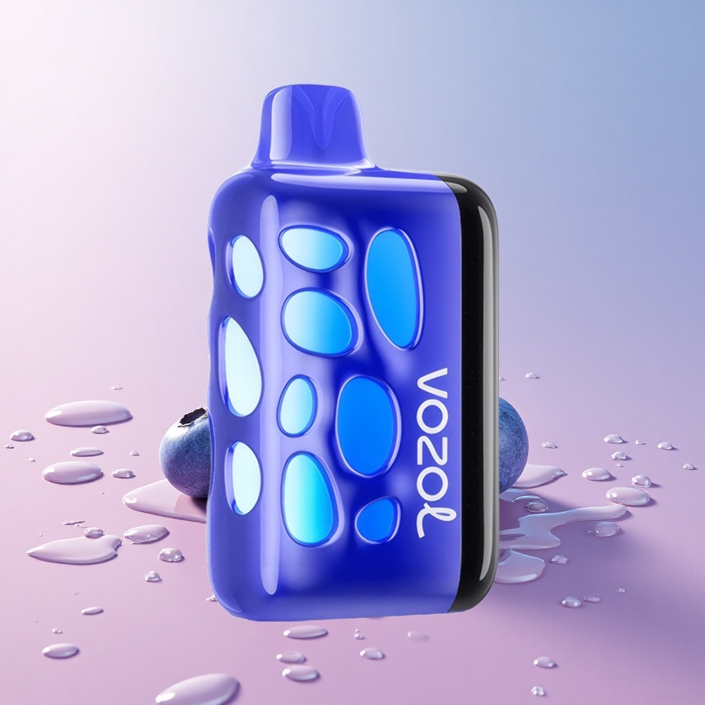 VOZOL RAVE 40000 Disposable Vape Blueberry Ice 270 Glow 1000mAh