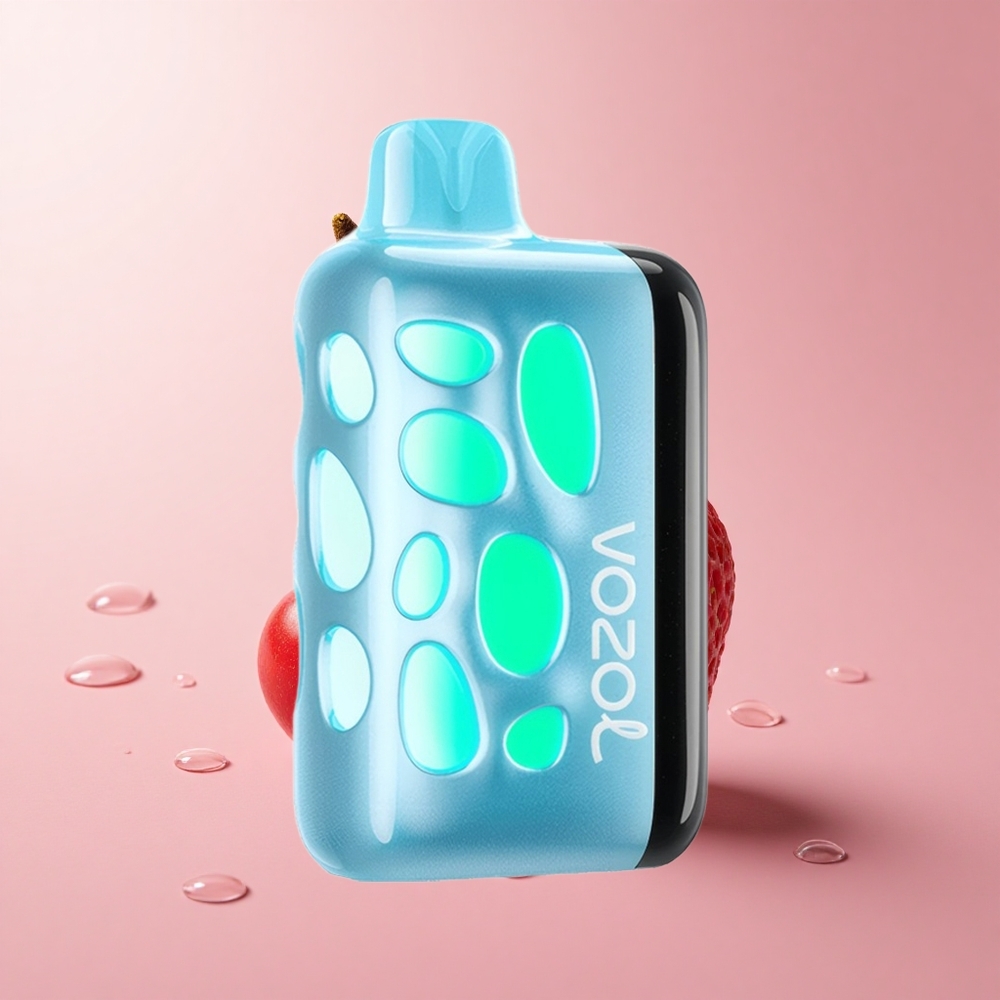 VOZOL RAVE 40000 Disposable Vape Cherry Strawberry Vibrant Glow